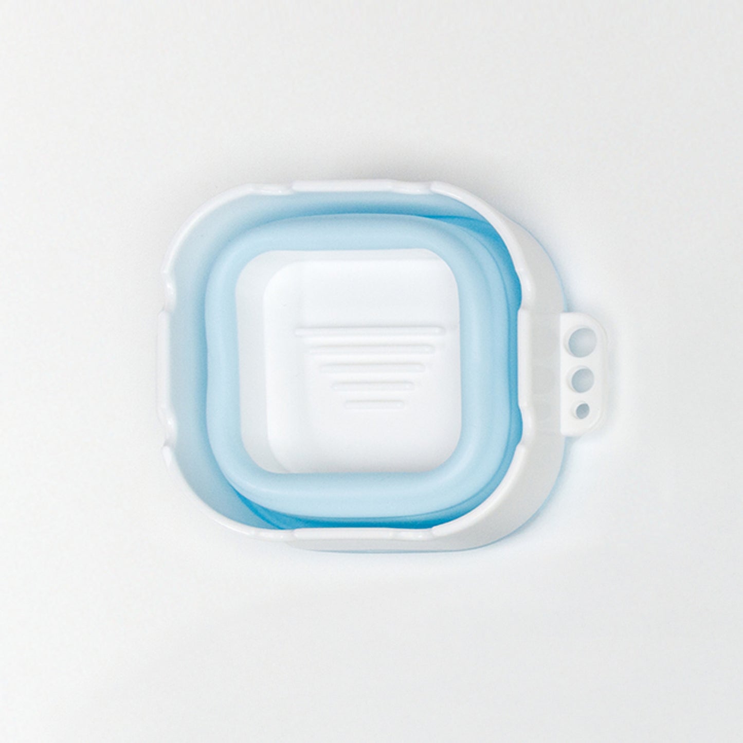 Collapsed collapisble travel water cup