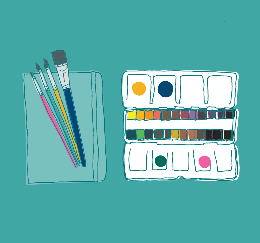 Watercolor Supplies & Classes | Cozy Lark