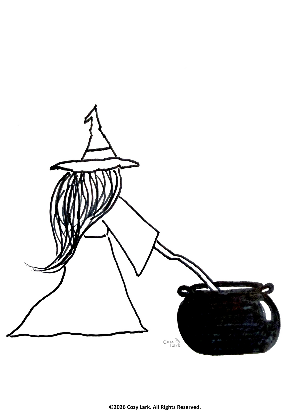 Free Digital Download - Witch