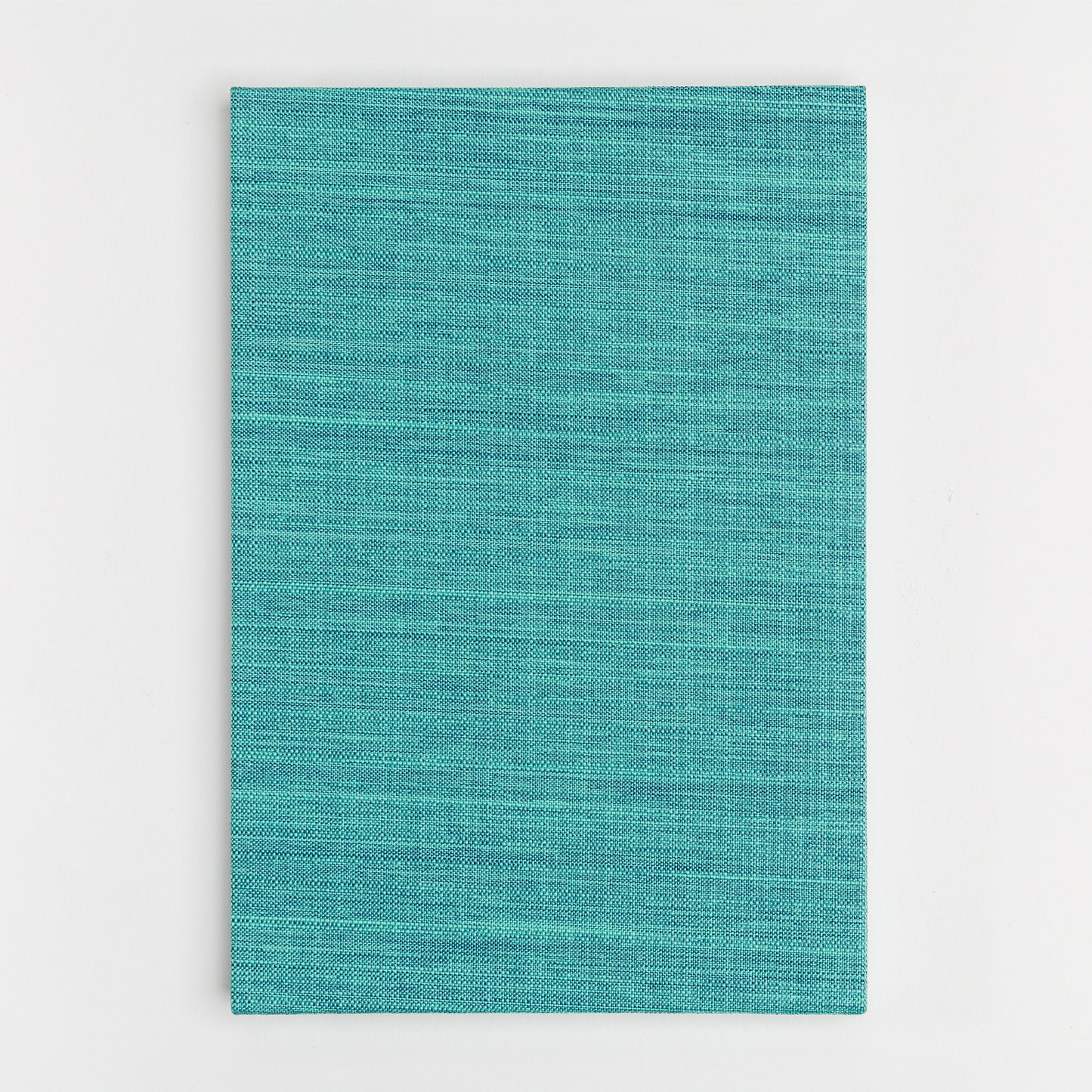 Bookcloth cover of accordion watercolor book