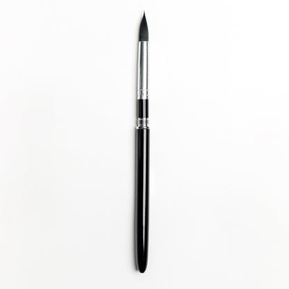 Travel brush assembled