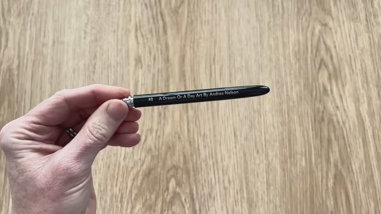 Video demonstrating how to put together the travel brush